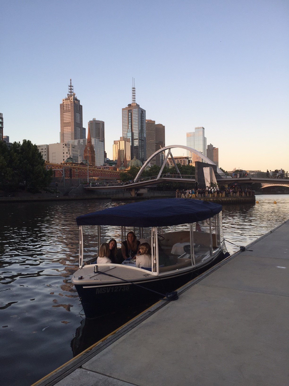 Take a private cruise on the Yarra River Melbourne