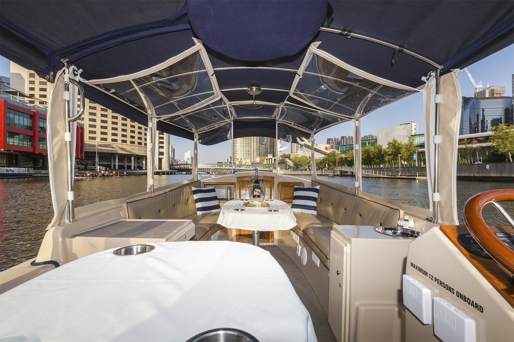 Cruise Melbourne's Yarra River in style