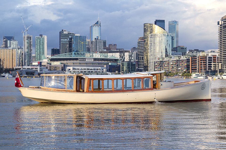 Take a private charter and cruise with friends on the Yarra River