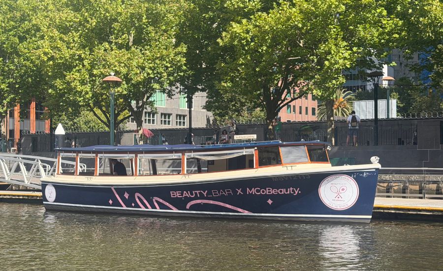 Large water taxi for private corporate transfers to Australian Open