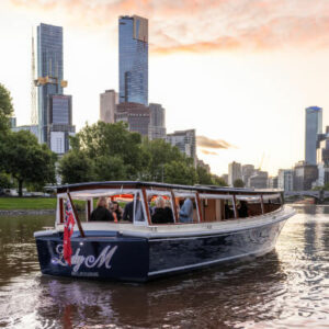 End of financial year Private Cruise on the Yarra River Melbourne