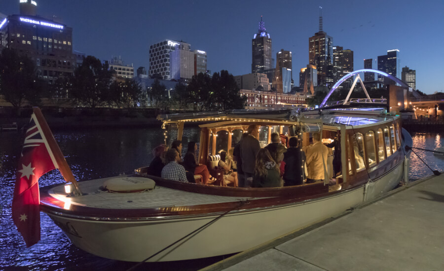 Birrarung luxury water taxi to Australian Open tennis