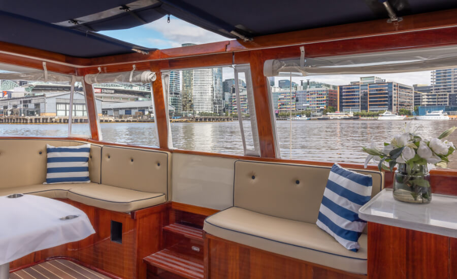 Lady M - Luxury Boat Charter for up to 25 Passengers | Melbourne Boat Hire