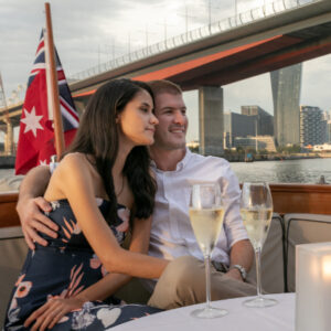 Wedding anniversary cruise Melbourne on the Yarra River