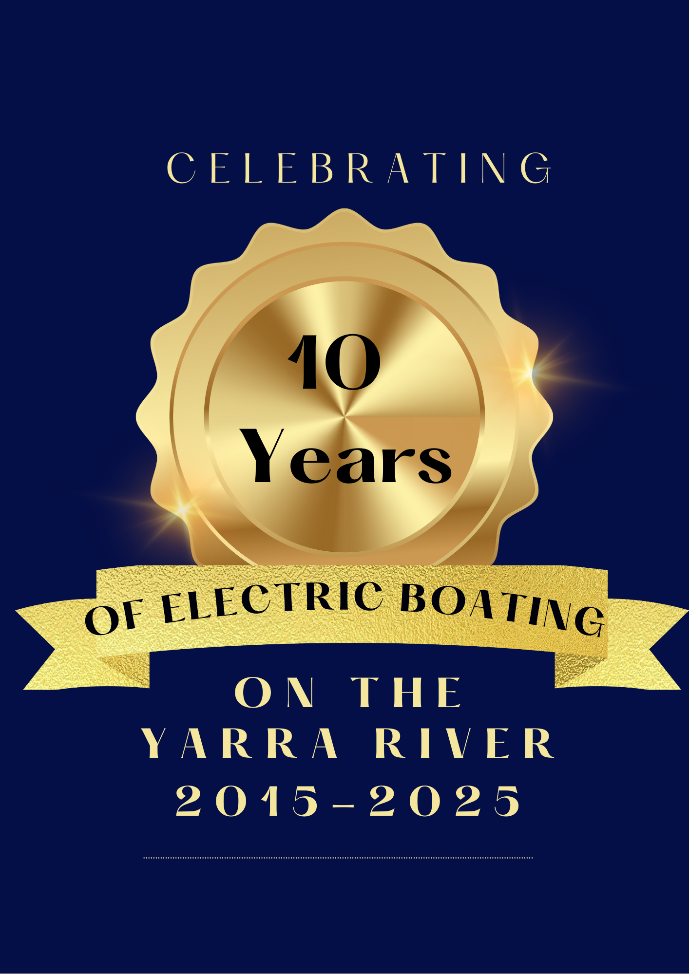 Celebrating 10 years of electric boating on the Yarra River with Melbourne Boat Hire