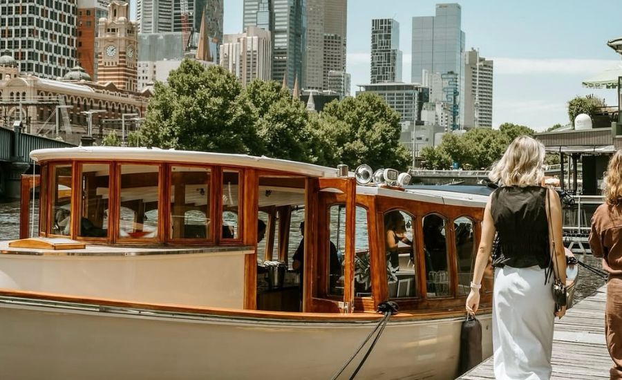 Arrive in style to the Australian Open - Water taxi transfer Melbourne