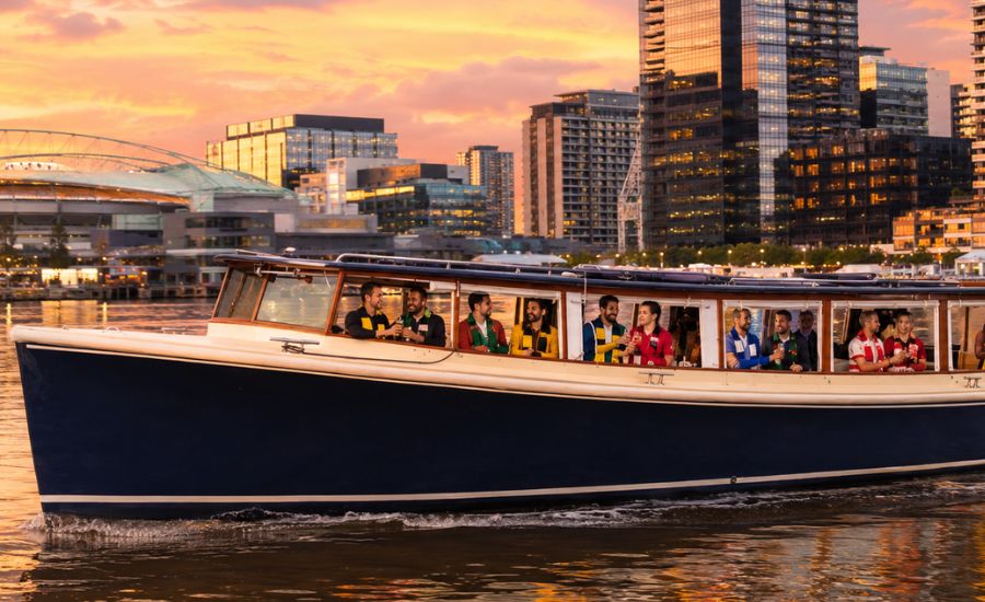 Privater Boat Transfers  with drop off at Docklands Stadium for Rugby World Cup 2027